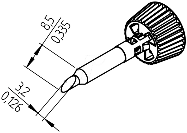 ERSA 0142ADLF32 - Erasdur Lötspitze