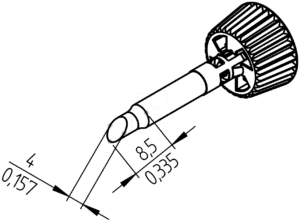 ERSA 0142ADLF40 - Erasdur Lötspitze