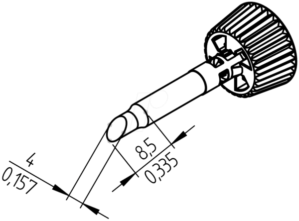 ERSA 0142ADLF40 - Erasdur Lötspitze