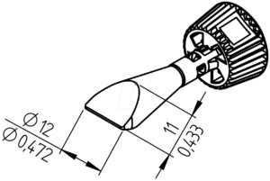 ERSA 0142CDLF120 - Ersadur Lötspitze