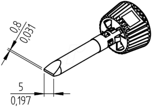 ERSA 0142CDLF50 - Ersadur Lötspitze