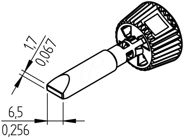 ERSA 0142CDLF65 - Ersadur Lötspitze