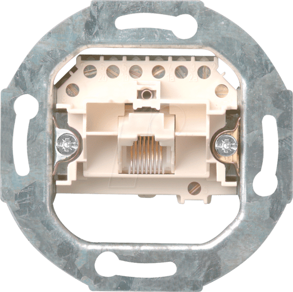 GIRA UP SRK 1 - UAE/IAE (ISDN)-Anschlussdose Cat.3 1-fach