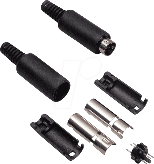 BKL 0204002 - Mini-DIN-Stecker 4-pol.