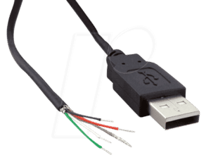 USB-A 10080109 - USB 2.0 A Stecker - freie Enden