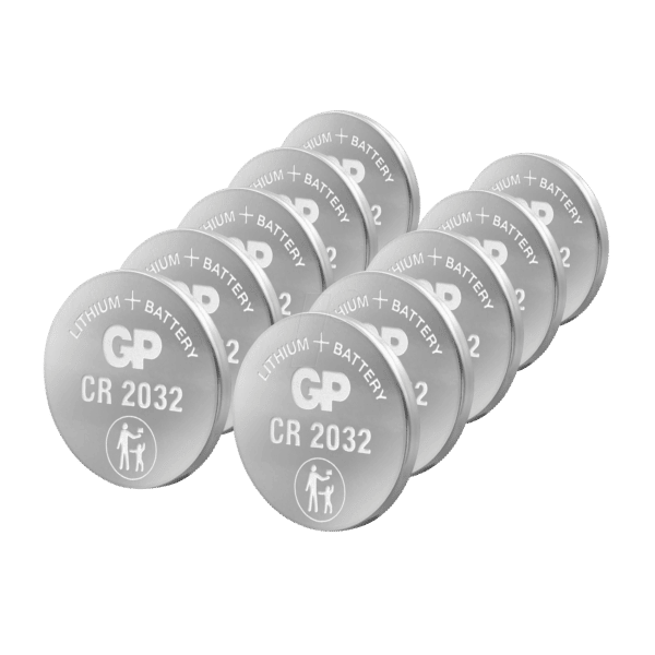 10XCR 2032 GP - Lithium-Knopfzelle