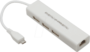 RPIZ MULTI HUB - Raspberry Pi Zero - Netzwerkkonverter + 3 Port USB-Hub