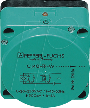 P+F CJ40-001 - kapazitiver Näherungssensor