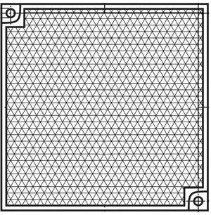 P+F H85-2 - Reflektor zum Anschrauben