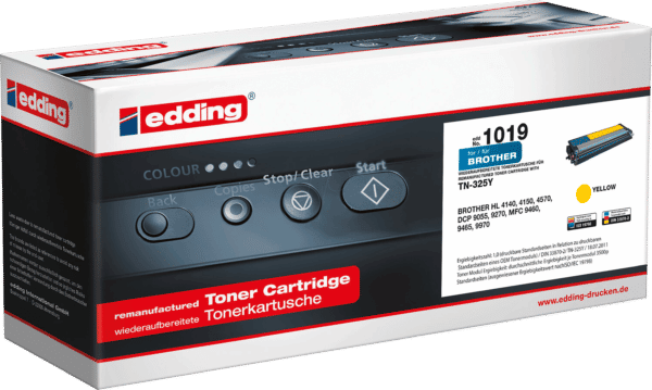 EDDING EDD-1019 - Toner - Brother - yellow - TN-325Y - refill