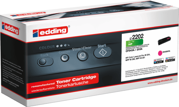 EDDING EDD-2202 - Toner - HP - magenta - 203A - refill