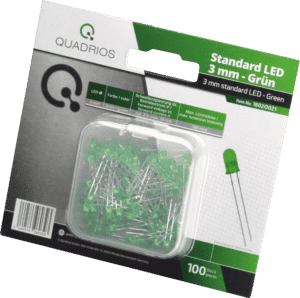 QUAD 1802O021 - LED 3 mm - Farbe Grün