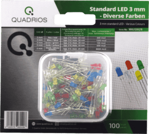 QUAD 1802O029 - LED 3 mm - 3 mm LEDs
