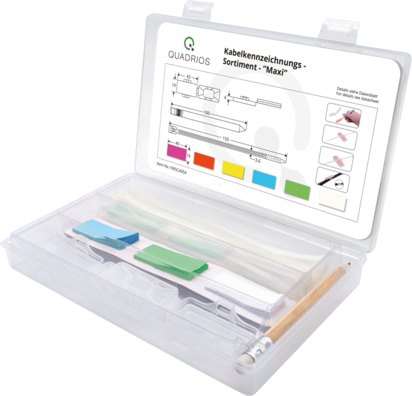 QUAD 1905CA054 - Kabelkennzeichnungs-Sortiment-Maxi