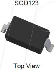 1N 4148W7F DII - Kleinsignal-Schalt-Diode