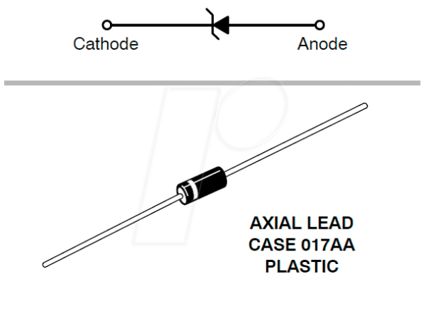 1N 5353BG ONS - Zenerdiode