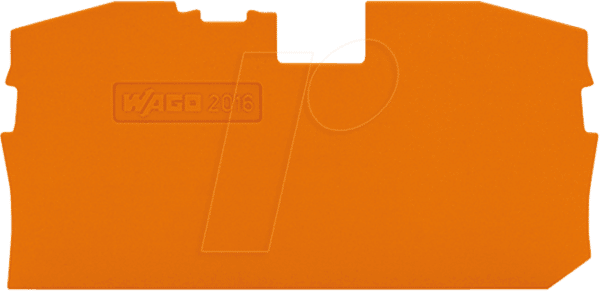 WAGO 2002-1292 - Abschluss- und Zwischenplatte für WAGO 2001-12 und 2002-12