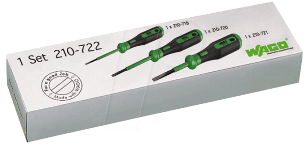 WAGO 210-722 - WAGO Betätigungswerkzeug-Set
