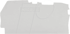 WAGO 2102-1291 - Abschluss- und Zwischenplatte