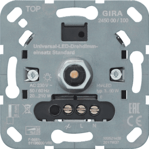 GIRA3000 LED S - Universal-LED-Drehdimmeinsatz