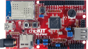 DIGIL 410-302 - Wi-FIRE: WiFi-fähiges PIC32MZ-Mikrocontroller-Board