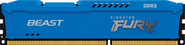 30KI0818-2010FBB - 8 GB DDR3 1866 CL10 Kingston FURY Beast Blue 2er Kit