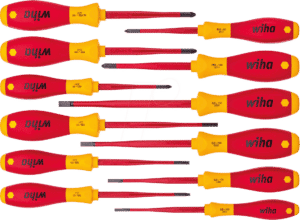 WIHA 41003 - Schraubendrehersatz SoftFinish® electric slimFix