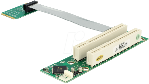 DELOCK 41355 - Riser Karte miniPCIe > 2 x PCI