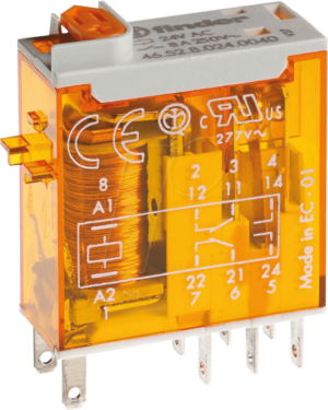 FIN 46.52.8 12V - Industrie-Miniatur-Relais