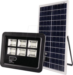 OPT 5465 - LED-Flutlicht mit Solar Panel