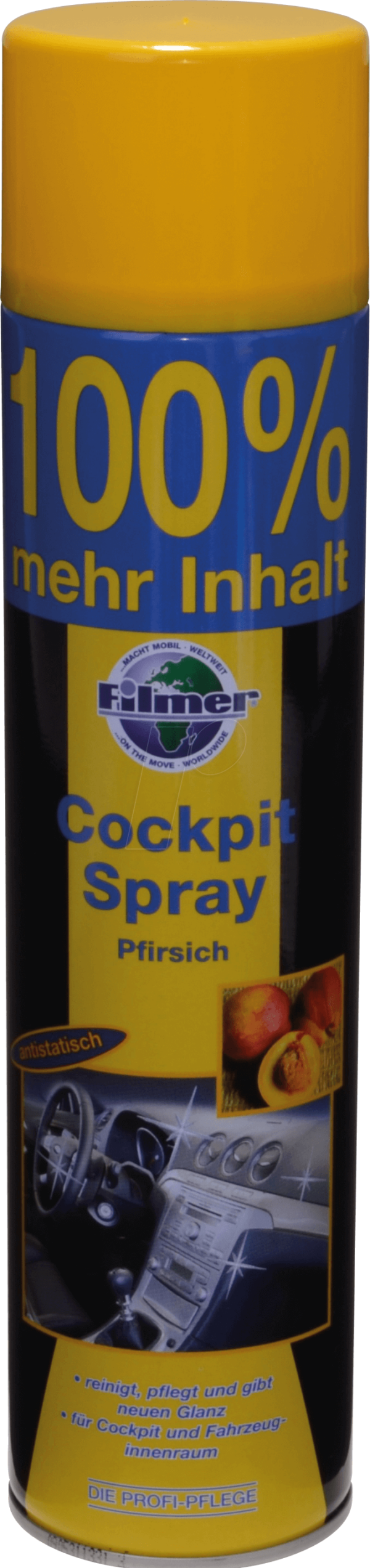 KFZ 60039 - KFZ - Cockpitspray Pfirsich