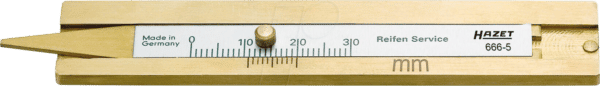 HZ 666-5 - Reifenprofil-Tiefenmesser