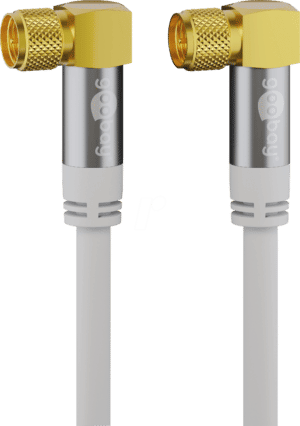 GOOBAY 70485 - Antennenanschlusskabel (F) (135 dB typ) 4x geschirmt