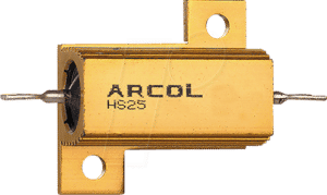 ARC HS25 1K0 F - Drahtwiderstand