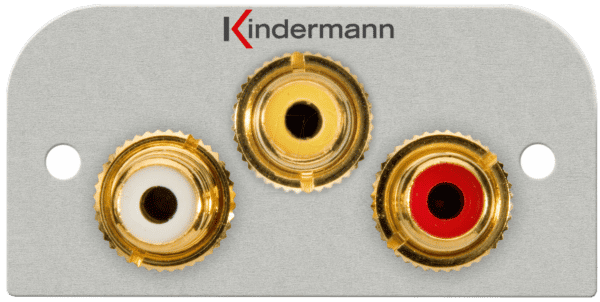 KMAS 7441-530 - 3 Cinchbuchsen