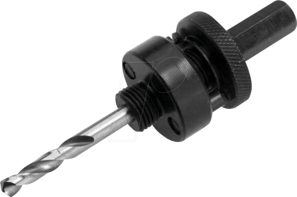 WOKIN 756402 - Adapter mit HSS-Zentrierbohrer für Lochsägen 32-152 mm