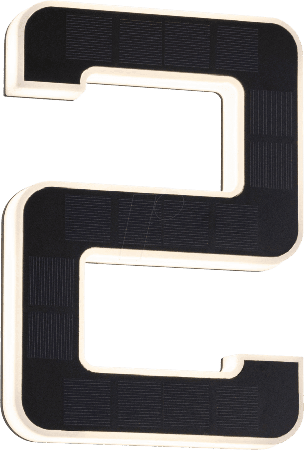 PLM 79843 - Outdoor Solar Hausnummer 2 3000K IP44