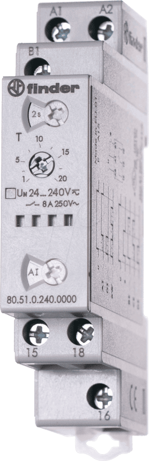 FIN 80.51 - Zeitrelais 1xUM/16A