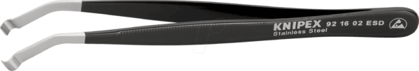 KN 92 16 02 ESD - Positionierpinzette ESD Edelstahl