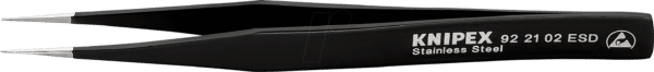 KN 92 21 02 ESD - Universalpinzette ESD Edelstahl