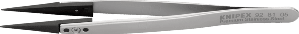 KN 92 81 05 - Pinzette mit Wechselspitzen ESD