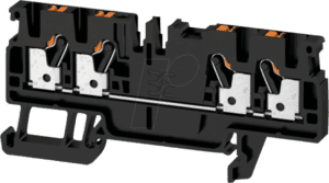 A4C 2.5 BK - Durchgangsklemme Klippon® Connect