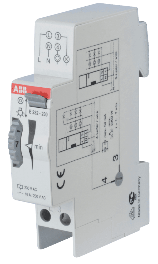 ABB E232-230 - Treppenlichtzeitschalter - 230 V