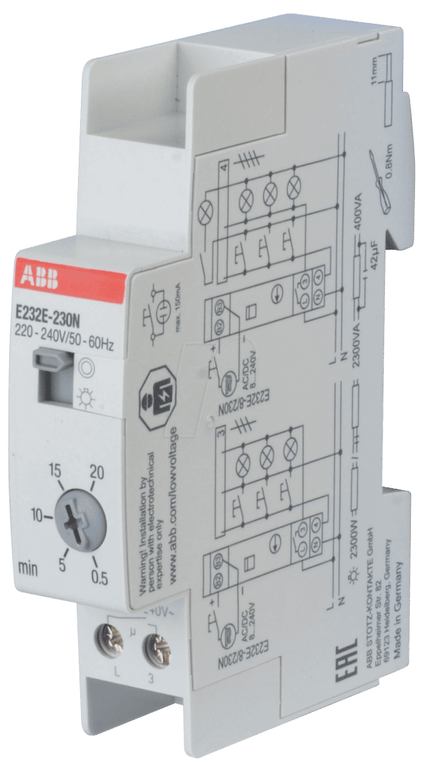 ABB E232E-230N - Treppenlichtzeitschalter - 230 V