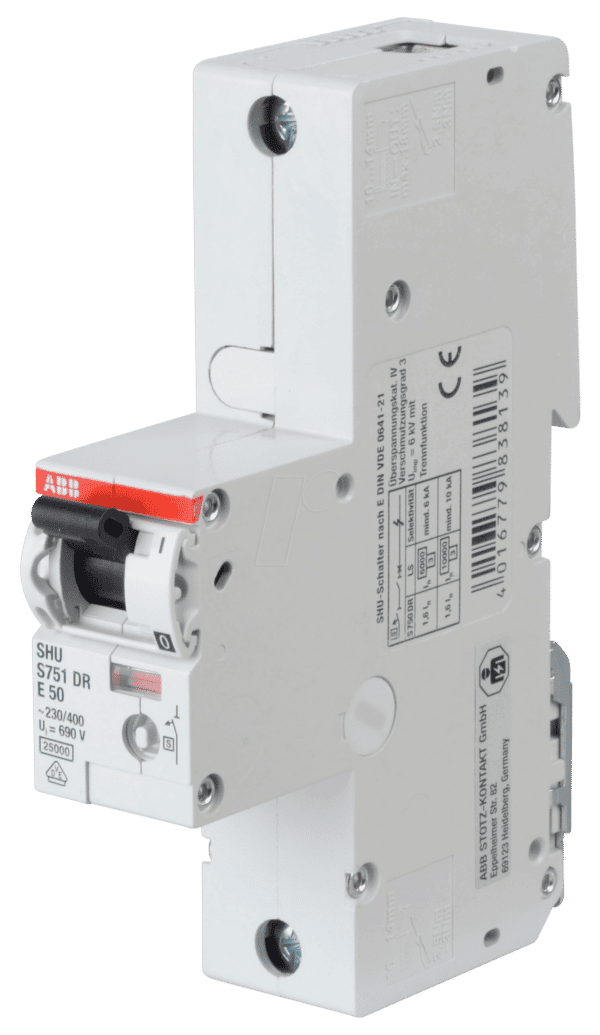 ABB S751DR-E50 - Hauptsicherungsautomat