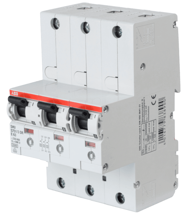 ABB S751/3DR-E63 - Hauptsicherungsautomat