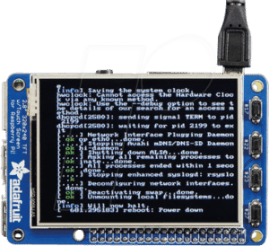 RASP PI 2.8TD R - Raspberry Pi Shield - Display LCD-Touch