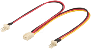 ADAPTER 3/3 Y - Molex Y-Kabel