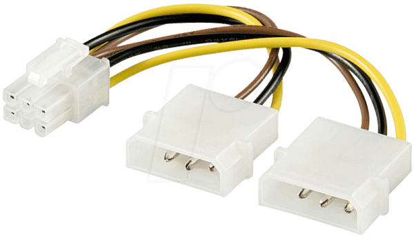 AD PA010 - Poweradapter für PCI Express Grafikkarten