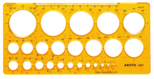 AR 5031 - Kreisschablone 1-36mm